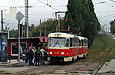 Tatra-T3SU #519-520 20-го маршрута на улице Клочковской возле улицы Новгородской