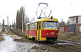 Tatra-T3SU #560 16-го маршрута на проспекте Тракторостроителей