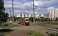 Tatra-T3SU #569-570 23-го маршрута на проспекте Тракторостроителей
