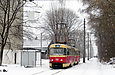 Tatra-T3SU #581-582 26-го маршрута на Московском проспекте возле улицы Свистуна