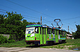 Tatra-T3SU #581 8-го маршрута на улице Академика Павлова возле перекрестка с улицей Сабуровской
