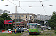 Tatra-T3SU #581 8-го маршрута на улице Академика Павлова возле Семиградского переулка