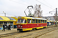 Tatra-T3SU #589 16-го маршрута на улице Героев Труда