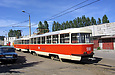 Tatra-T3SU #589-590 23-го маршрута возле Салтовского трамвайного депо