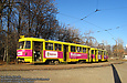 Tatra-T3SU #630-591 26-го маршрута на конечной станции "Юго-Восточная"