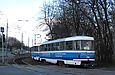 Tatra-T3SU #598-599 26-го маршрута на улице Сумской возле конечной станции "Парк им. Горького"