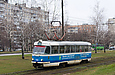 Tatra-T3SU #599 23-го маршрута на проспекте Тракторостроителей между остановками "606-й микрорайон" и "Улица Блюхера"