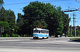 Tatra-T3SU #599 8-го маршрута на перекрестке улицы Академика Павлова и Московского проспекта