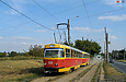 Tatra-T3SU #601-602 26-го маршрута на улице Веринской
