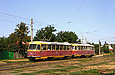 Tatra-T3SU #623-624 26-го маршрута на улице Академика Павлова в районе Сабуровой дачи