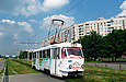 Tatra-T3SU #625 2-го маршрута на проспекте Победы