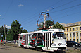 Tatra-T3SU #637 маршрута 27-Г на улице Шевченко в районе Луганской улицы