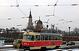 Tatra-T3SU #643 2-го маршрута на Пролетарской площади