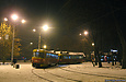 Tatra-T3SU #645-646 26-го маршрута на конечной станции &quotПарк им. Горького"