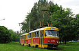 Tatra-T3SU #645-646 26-го маршрута на улице Героев Труда возле улицы Гвардейцев Широнинцев