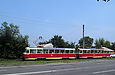 Tatra-T3SU #651-648 26-го маршрута на улице Матюшенко