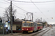 Tatra-T3SU #651-648 26-го маршрута на улице Академика Павлова возле Конюшенного переулка