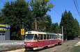 Tatra-T3SU #652-690 26-го маршрута на улице Шевченко возле Вологодского въезда