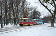 Tatra-T3SU #652-660 26-го маршрута на Московском проспекте в районе станции метро "Индустриальная"
