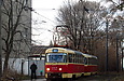 Tatra-T3SU #652-662 23-го маршрута на Московском проспекте возле перекрестка с улицей Свистуна