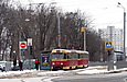 Tatra-T3SU #652-662 27-го маршрута на площади Защитников Украины