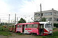Tatra-T3SU #657-658 возле Салтовского трамвайного депо