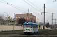 Tatra-T3SU #660 8-го маршрута на Салтовском шоссе в районе улицы Балканской