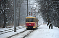 Tatra-T3SU #665-664 26-го маршрута на Московском проспекте в районе станции метро "Тракторный завод"