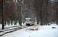 Tatra-T3SU #671-672 26-го маршрута на Московском проспекте в районе станции метро "Индустриальная"