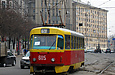 Tatra-T3SU #685 5-го маршрута на площади Розы Люксембург