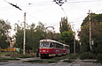 Tatra-T3SU #685-686 26-го маршрута на Московском проспекте перед перекрестком с улицей Свистуна