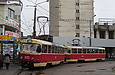 Tatra-T3SU #685-686 20-го маршрута на РК "Южный Вокзал"
