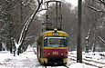 Tatra-T3SU #695-696 26-го маршрута на Московском проспекте недалеко от пересечения с улицей 12 апреля
