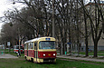 Tatra-T3SUCS #709 8-го маршрута на Салтовском шоссе в районе улицы Самсоновской