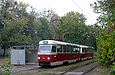 Tatra-T3SU #725-726 23-го маршрута на Московском проспекте возле Индустриального проспекта
