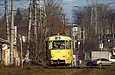 Tatra-T3SU #743 8-го маршрута на улице Академика Павлова в районе перекрестка с улицей Сабуровской
