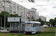 Tatra-T3SU #743 27-го маршрута на улице Академика Павлова возле улицы Валентиновской