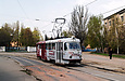 Tatra-T3SU #762 2-го маршрута в Лосевском переулке возле Депо №1