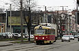 Tatra-T3SU #767 27-го маршрута на улице Молочной в районе перекрестка с улицей Плехановской