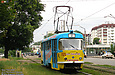 Tatra-T3SU #769 2-го маршрута на площади Восстания недалеко от Московского проспекта