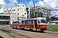 Tatra-T3SU #772-773 26-го маршрута на конечной станции "602-й микрорайон"