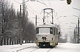 Tatra-T3SU #772 27-го маршрута на улице Академика Павлова в районе улицы Камышева