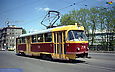 Tatra-T3SU #774 2-го маршрута на улице Университетской следует по Нетеченскому мосту