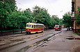 Tatra-T3SU #901 1-го маршрута на улице Котлова