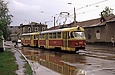 Tatra-T3SU #947-952 30-го маршрута в Лосевском переулке