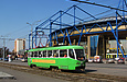 T3-ВПА #4107 8-го маршрута на улице Плехановской возле стадиона "Металлист"