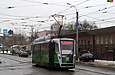 Т3-ВПНП #4010 28-го маршрута на улице Гольдберговской возле Рыбасовского переулка