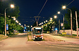 Tatra-T6A5 #4519 на ночных испытаниях по улице Морозова