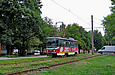 Tatra-T6A5 #4519 8-го маршрута на Салтовском шоссе в районе улицы Руслана Плоходька