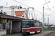 Tatra-T6A5 #4532 8-го маршрута перед отправлением от конечной "Улица Одесская"